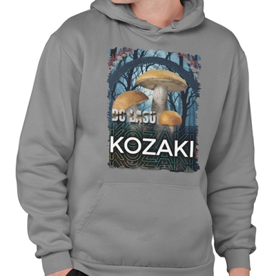 BLUZA Z KAPTUREM grzybowa DO LASU